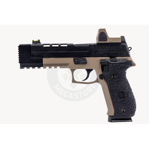 Vorsk Hi-Capa VP26X GBB Pistol w/ Red Dot Sight