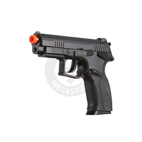 Win Gun K100 Airsoft CO2 Non Blowback Pistol with Metal Slide - (Black)