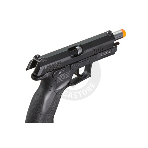 Win Gun K100 Airsoft CO2 Non Blowback Pistol with Metal Slide - (Black)