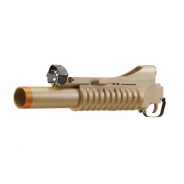Double Bell M3 Long Type Airsoft Gas Grenade Launcher Color Tan Airsoft Megastore