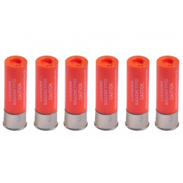 G-Force 15 Round Shotgun Shells for Multi & Single-Shot Airsoft Shotguns (Color: Orange / Pack of 6)