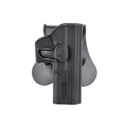 Amomax Gen2 Rigid Hard Shell Holster for Glock 17 - BLACK