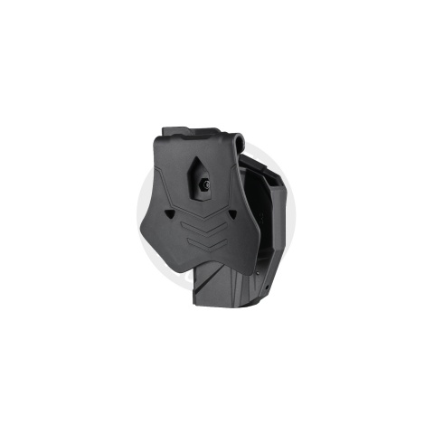 Amomax Red Dot Sight Holster for Glock 17 (Black)