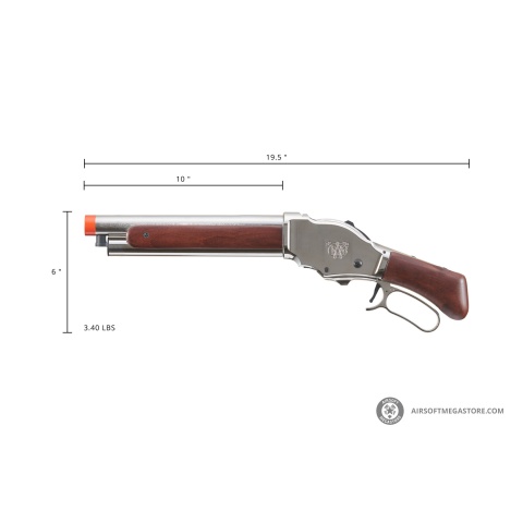 Golden Eagle 1887 Compact Lever Action Shotgun (Silver)