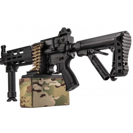 G Amp G Cm16 Lmg Airsoft Light Machine Gun Aeg Black Airsoft Megastore