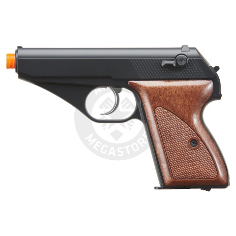 Pistola AIRSOF HFC black/silver 35912, calibre 6mm bolas PVC