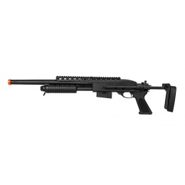 IU-7870 A&K M870 Tactical Shotgun (Black)