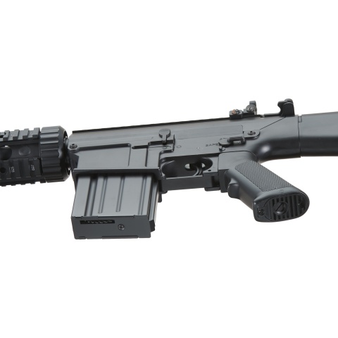 A&K Full Metal SR-25 Airsoft AEG Rifle Gun with Stubby Stock