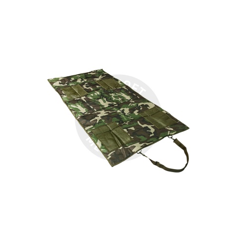 NcStar Roll Up Shooting Mat - M81 Woodland Camo