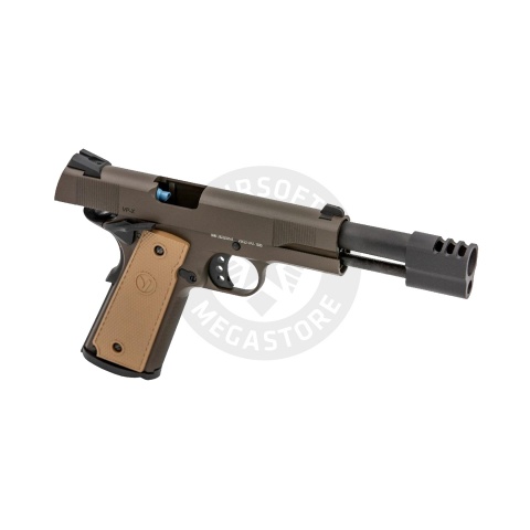 Vorsk Airsoft VP-X Gas Blowback Pistol - Bronze