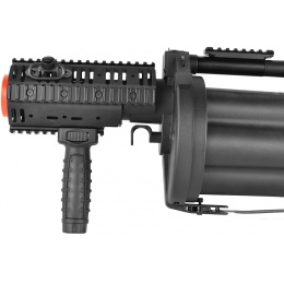 ICS MGL SB Full Metal RAS Airsoft 6-Round Revolving Grenade Launcher