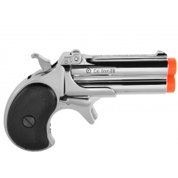 ASG Marushin 6mm Derringer Gas Powered Airsoft NBB Pistol - CHROME ...