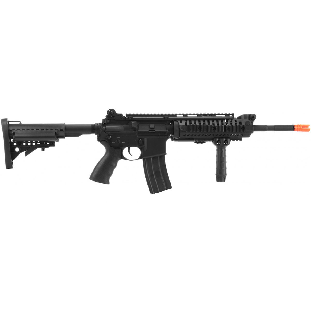 Dboys Full Metal Ras M4 Airsoft Aeg With Vertical Grip Black Airsoft Megastore 6446