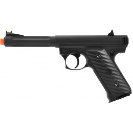 KJW MK2 CO2 NBB Airsoft Pistol w/ Optical Fiber Front Sight - BLACK ...