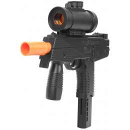 Airsoft Deltaforce KSR Full Size SMG with Electronic Red Dot Scope ...