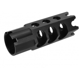 LCT Airsoft Hexagon 24mm CW Full Metal Flash Hider for LCT AK-74U AEG ...