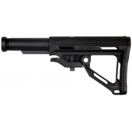 ICS Airsoft M4/M16 AEG Retractable MTR Stock w/ Buffer Tube - BLACK