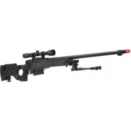 Lancer Tactical Airsoft L96 Full Metal Gas Powered Sniper Rifle ...