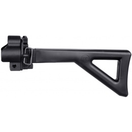 ICS Airsoft MX5 Series AEG Folding Stock w/ Sling Mount - BLACK