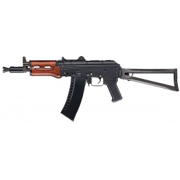 ICS Airsoft AK74U AEG Full Metal w/ Real Wood Handguard Assault Rifle