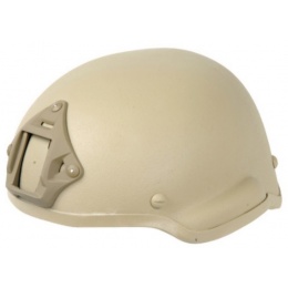 Lancer Tactical MICH 2002 ABS Plastic Airsoft Helmet - DARK EARTH