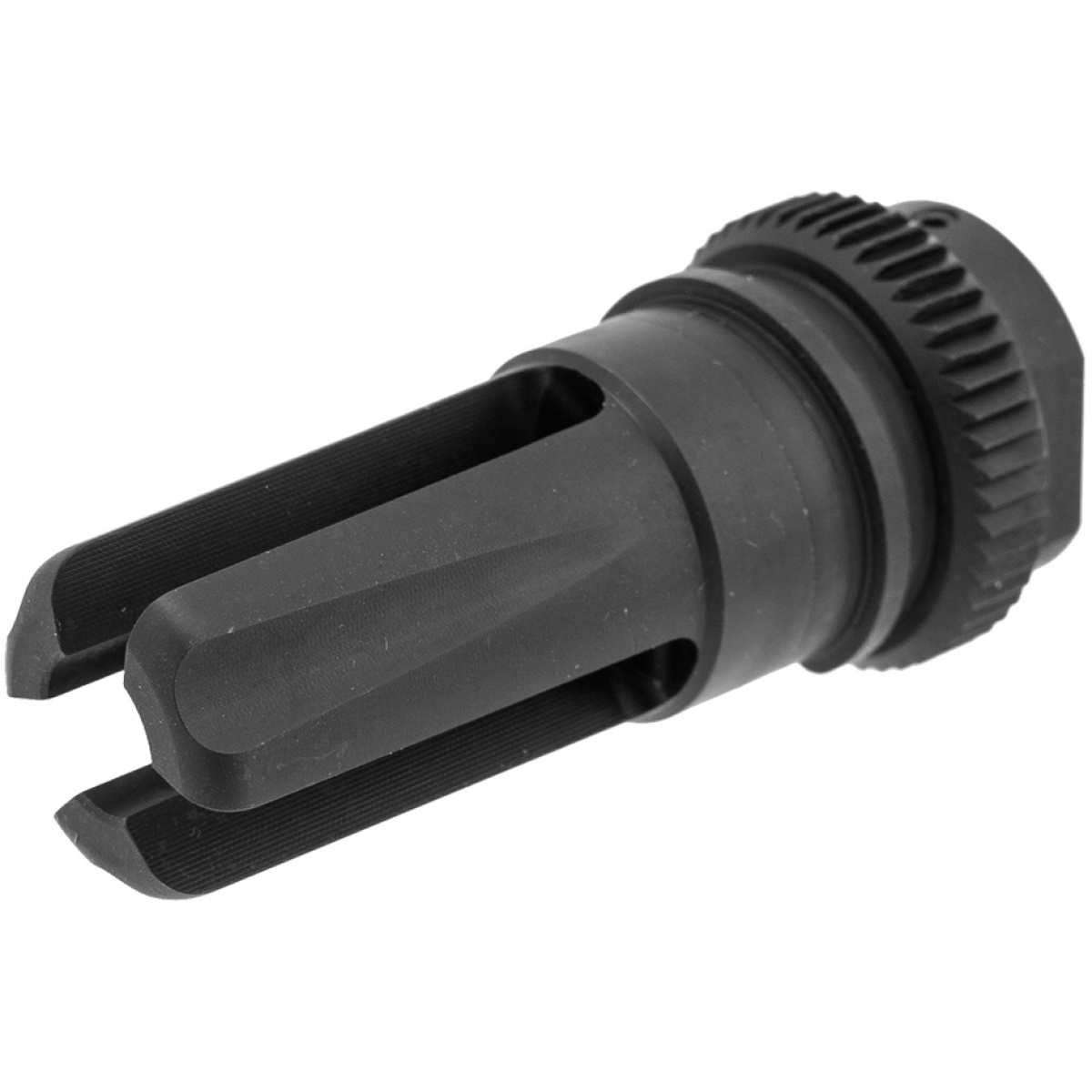 PTS Syndicate Airsoft 51T 14mm CW Flash Hider - BLACK | Airsoft Megastore