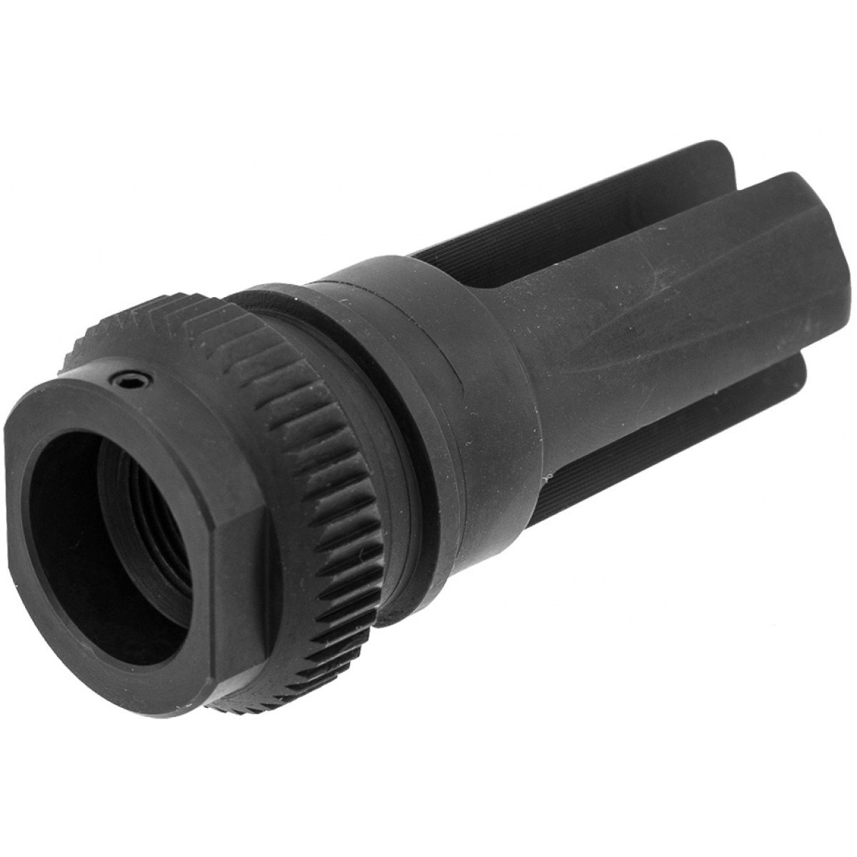 PTS Syndicate Airsoft 51T 14mm CW Flash Hider - BLACK | Airsoft Megastore