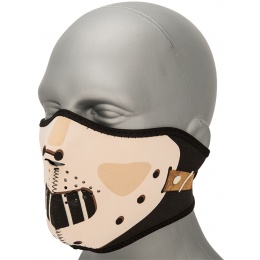Zan Headgear Airsoft Neoprene Polyester Half Mask - HANNIBAL