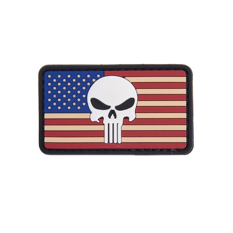 Punisher American Flag Patch – Morale Patch® Armory