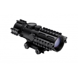 NcStar Tri Rail Series 2-7x32 P4 Sniper Scope w/ Weaver Mount - BLACK
