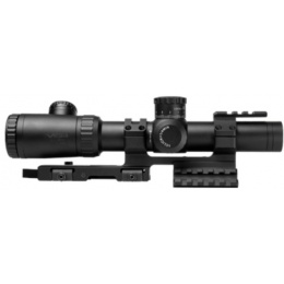 NcStar EVO 1.1-4 x 24mm Dot + P4 Sniper Scope w/ SPR Mount - BLACK