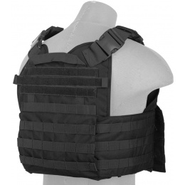 Lancer Tactical 1000D Nylon Airsoft Modular Tactical Vest (Black ...