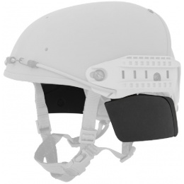 Lancer Tactical QR Helmet Side Covers - BLACK