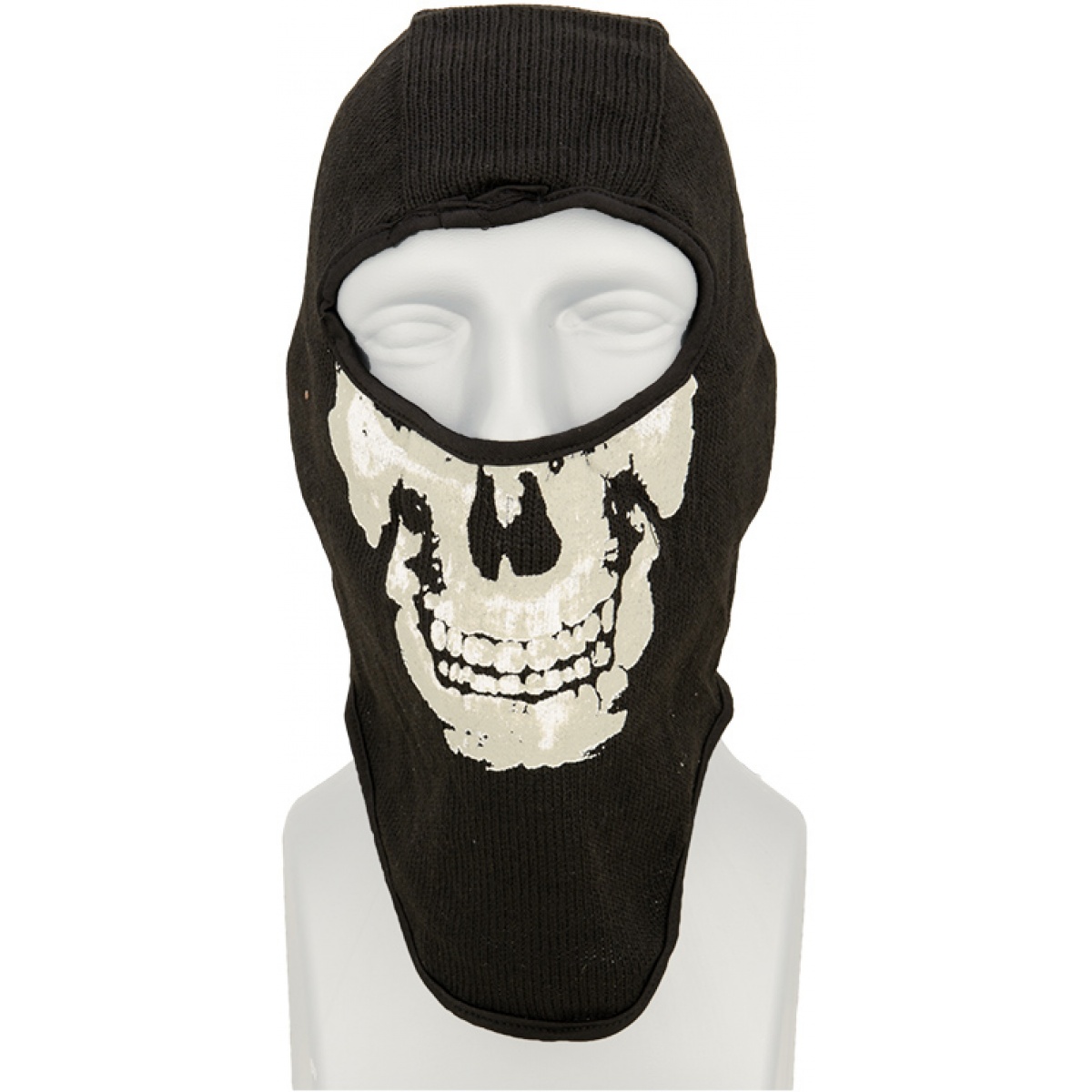 AMA Tactical Airsoft Balaclava Skull Face Mask - BLACK | Airsoft Megastore