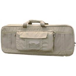 AMA Covert 36-inch Double Rifle Carrying Case Zippered Pouch - KHAKI