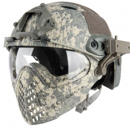 WoSport Piloteer Fast Helmet Adapter Face Mask - ACU