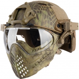 WoSport Piloteer Fast Helmet Adapter Face Mask - MAD