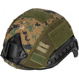 G-Force 1000D Nylon Polyester Bump Helmet Cover - WOODLAND DIGITAL
