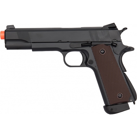 WG High Power 1911 Compact Airsoft CO2 Powered Gas Pistol (Color: Black /  Black Grip), Airsoft Guns, Gas Airsoft Pistols -  Airsoft  Superstore