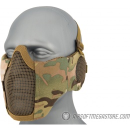 G-Force Tactical Elite Face and Ear Protective Mask - CAMO