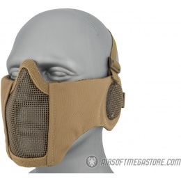 G-Force Tactical Elite Face and Ear Protective Mask - TAN