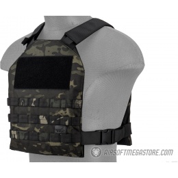 Lancer Tactical Standard Issue 1000D Nylon Tactical Vest -  CAMO BLACK
