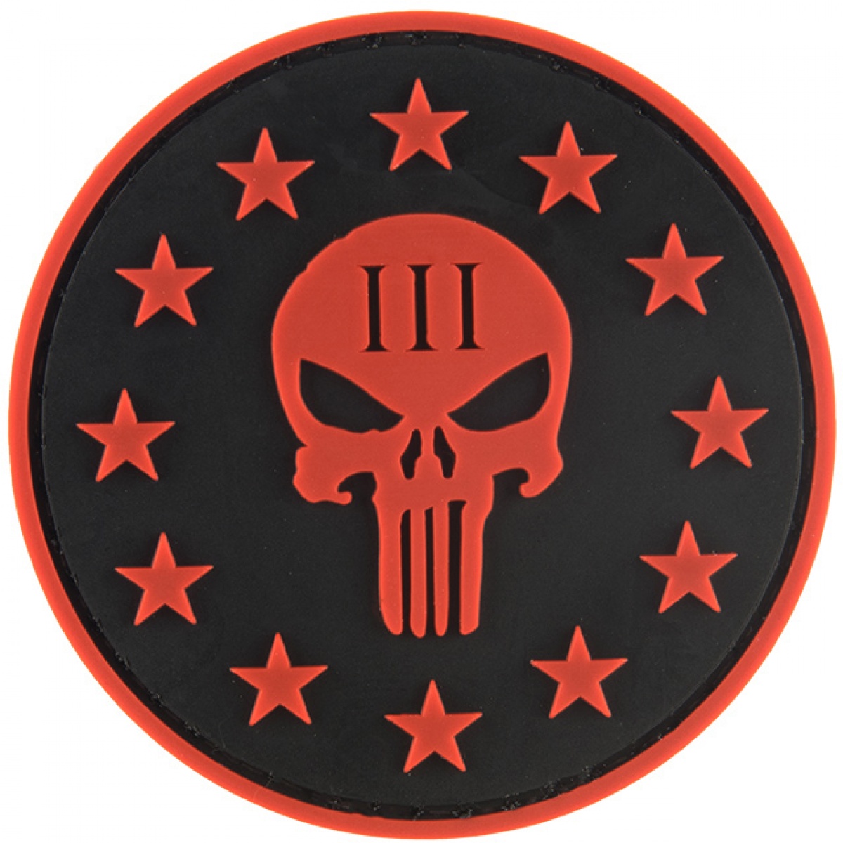G-FORCE PUNISHER 3 PERCENTER PATCH (BLACK) - US Airsoft, Inc.
