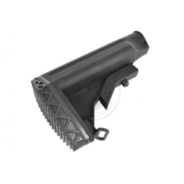 JG M4 / M16 Airsoft Retractable Crane Stock w/ Rubber Shoulder Pad