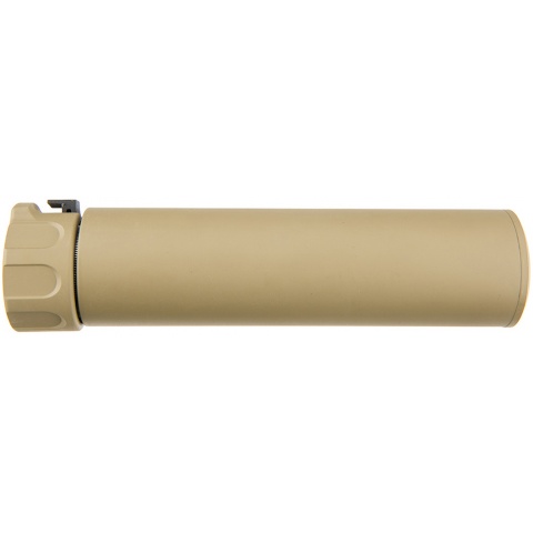 Atlas Custom Works Full Metal SOCOM QD Barrel Extension w/ Flash Hider [LONG] - TAN