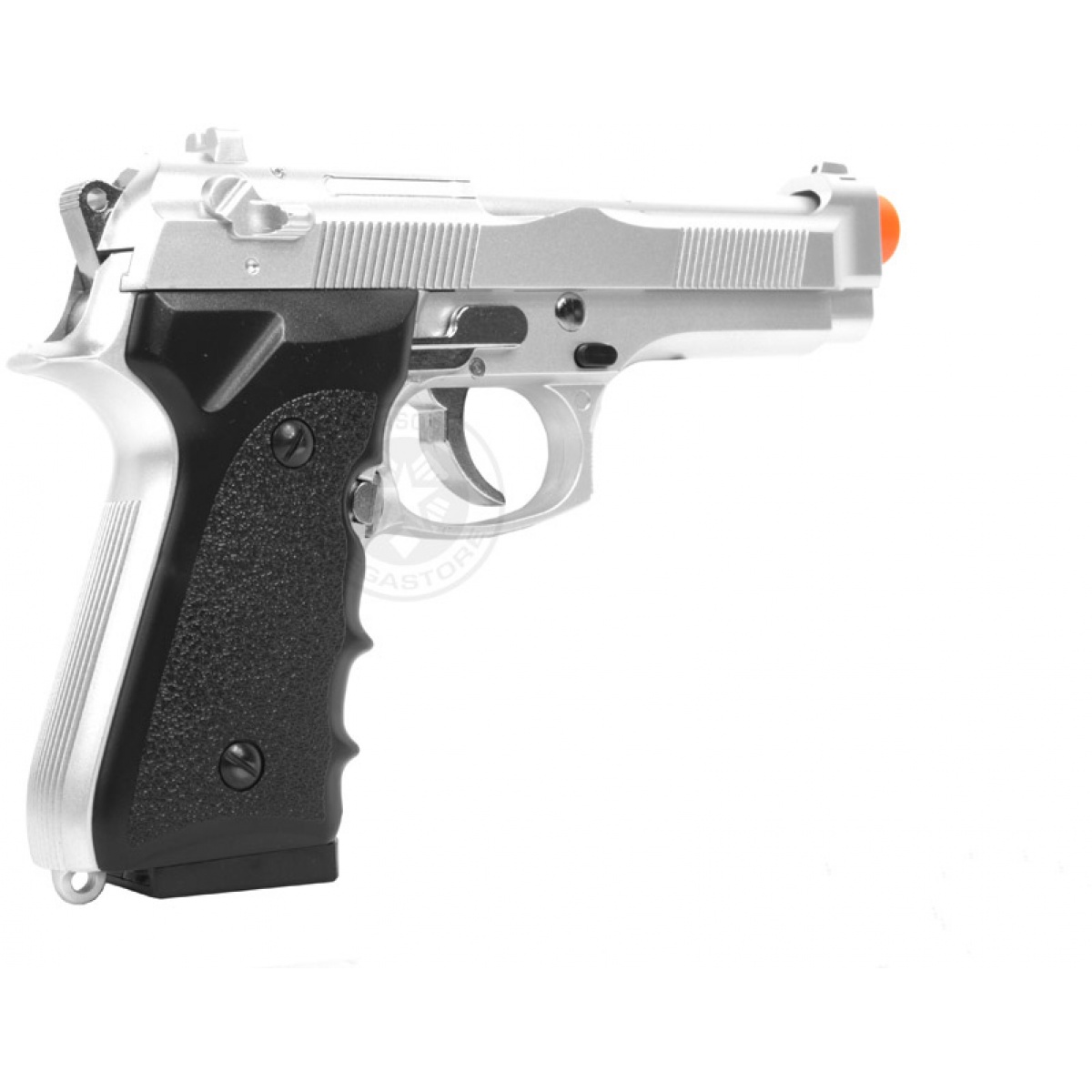 HFC - Pack Réplique Pistolet Airsoft M9 HG106S SILVER + Billes 0