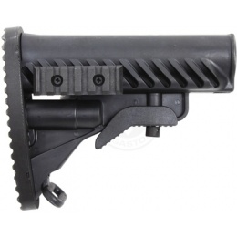 APS Modular Retractable Rear LE Stock for M4/ M16 AEG Rifles - BLACK