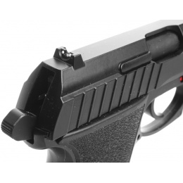 450 FPS WG Compact Panther 801 CO2 Blowback Airsoft Pistol w/ Laser ...