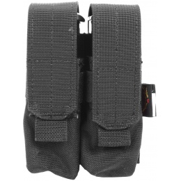 Flyye Industries MOLLE Double 9mm Style Pistol Magazine Pouch - BLACK ...