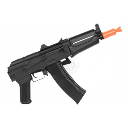 420 FPS DBoys AK-74U AEG Rifle w/ Skeleton Stock - BLACK | Airsoft ...